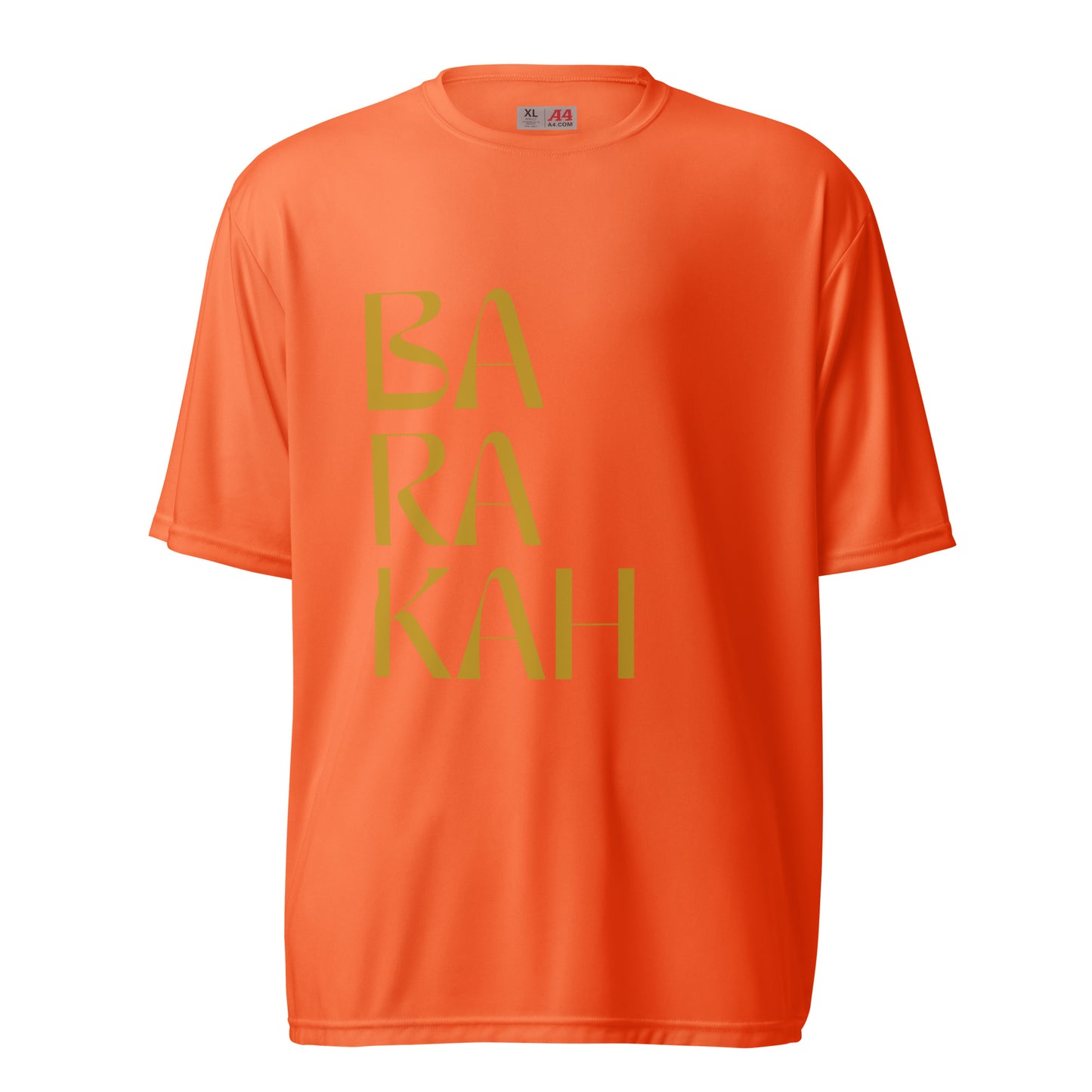 Barakah-Unisex performance crew neck t-shirt