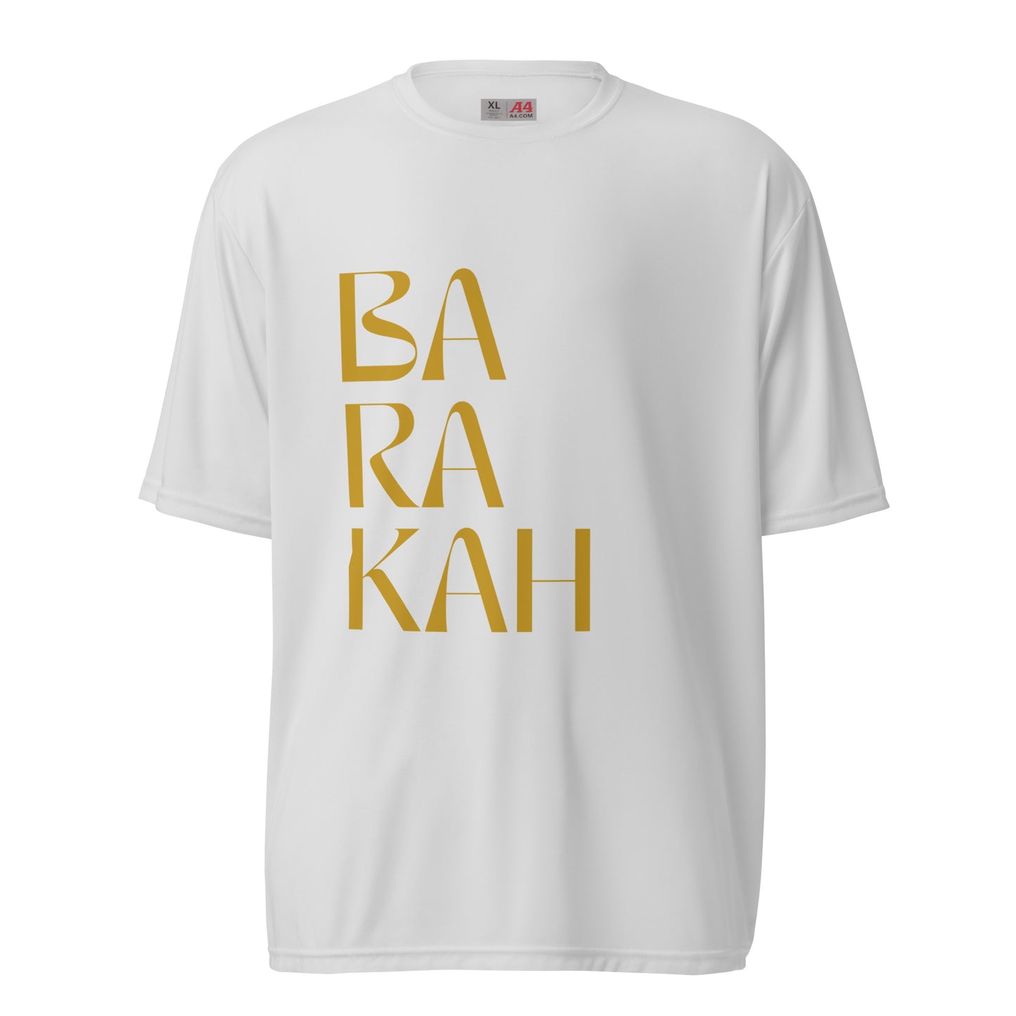 Barakah-Unisex performance crew neck t-shirt